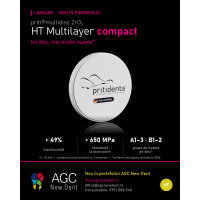 priti®multidisc ZrO2 High Translucent Multilayer compact priti®multidisc ZrO2 High Translucent Multilayer compact